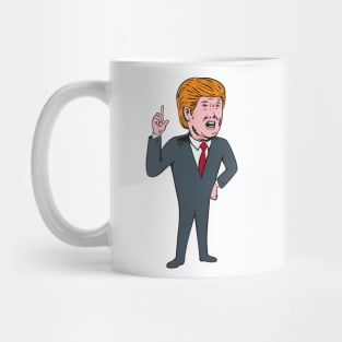 Donald Trump Republican Candidate Cartoon Mug